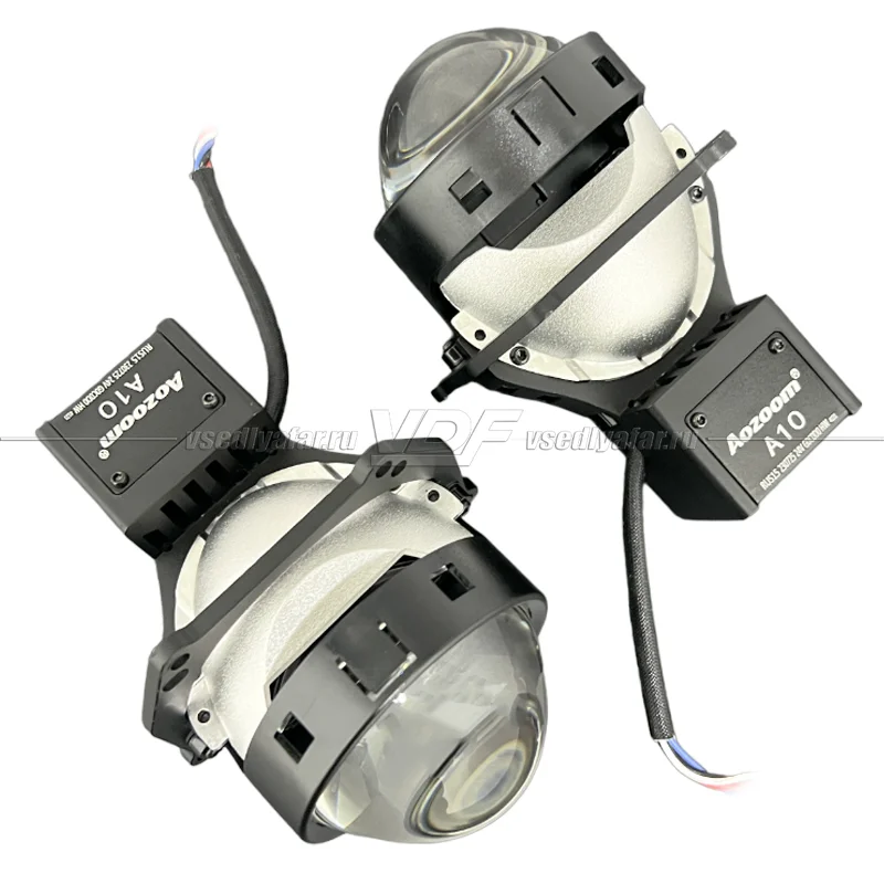 Светодиодные линзы Aozoom A10 24V 3.0 Bi-Led (комплект 2 шт)